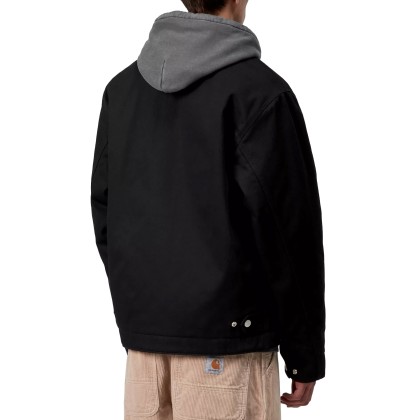 Carhartt Wip Casaco Module Script Black White Rigid