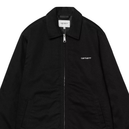Carhartt Wip Casaco Module Script Black White Rigid