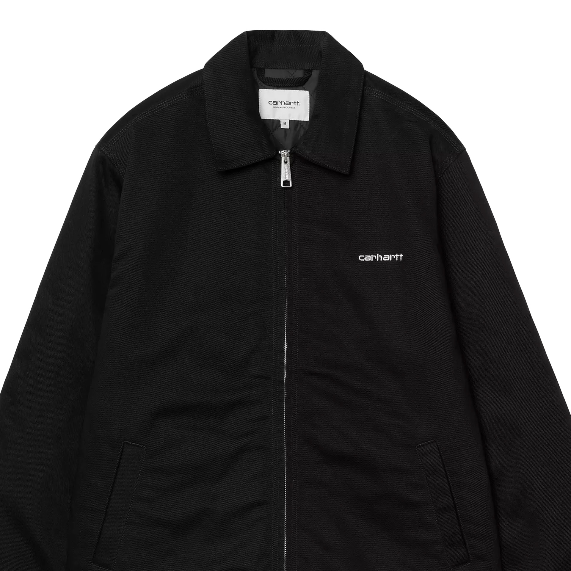 Carhartt Wip Casaco Module Script Black White Rigid