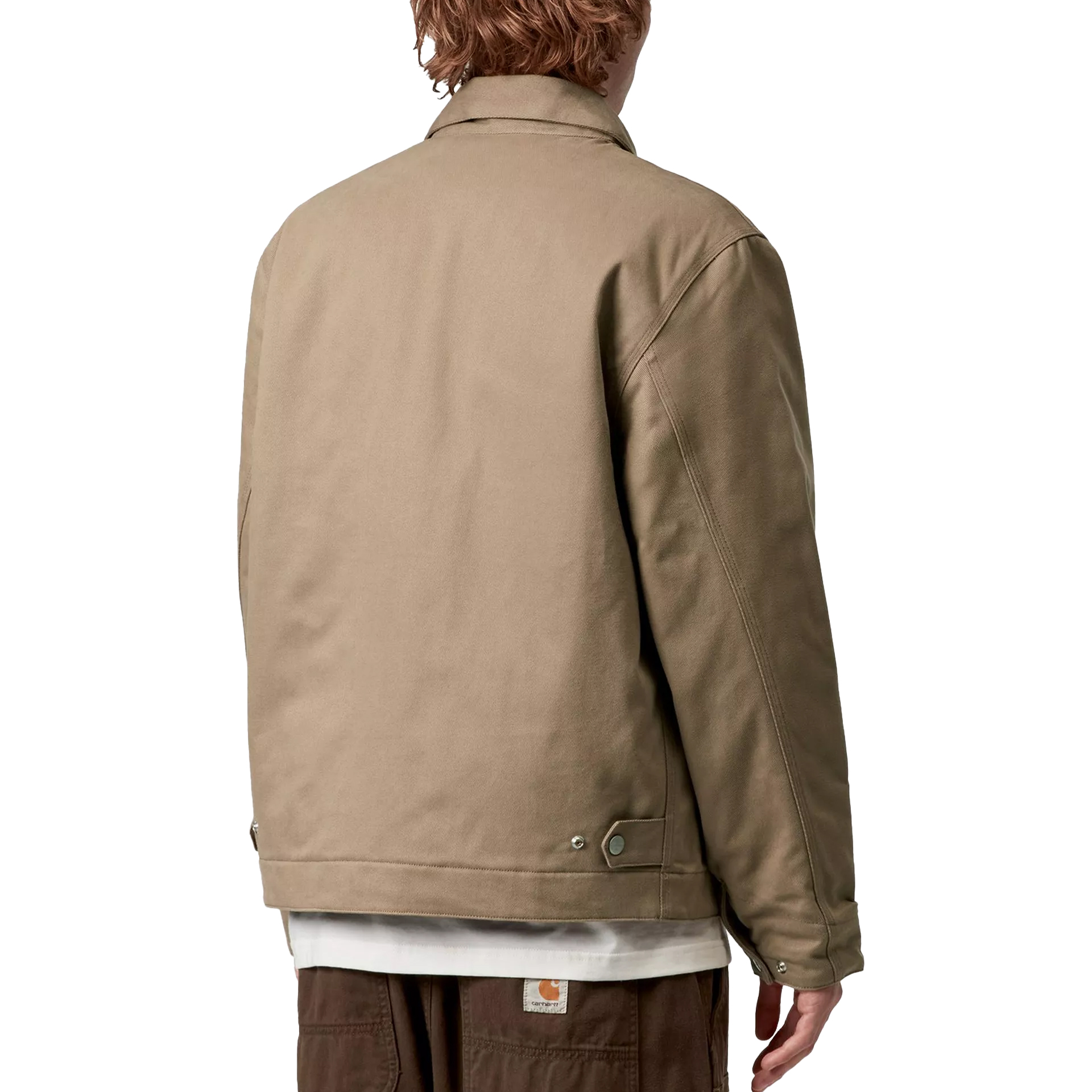 Carhartt Wip Casaco Module Script Leather Black Rigid