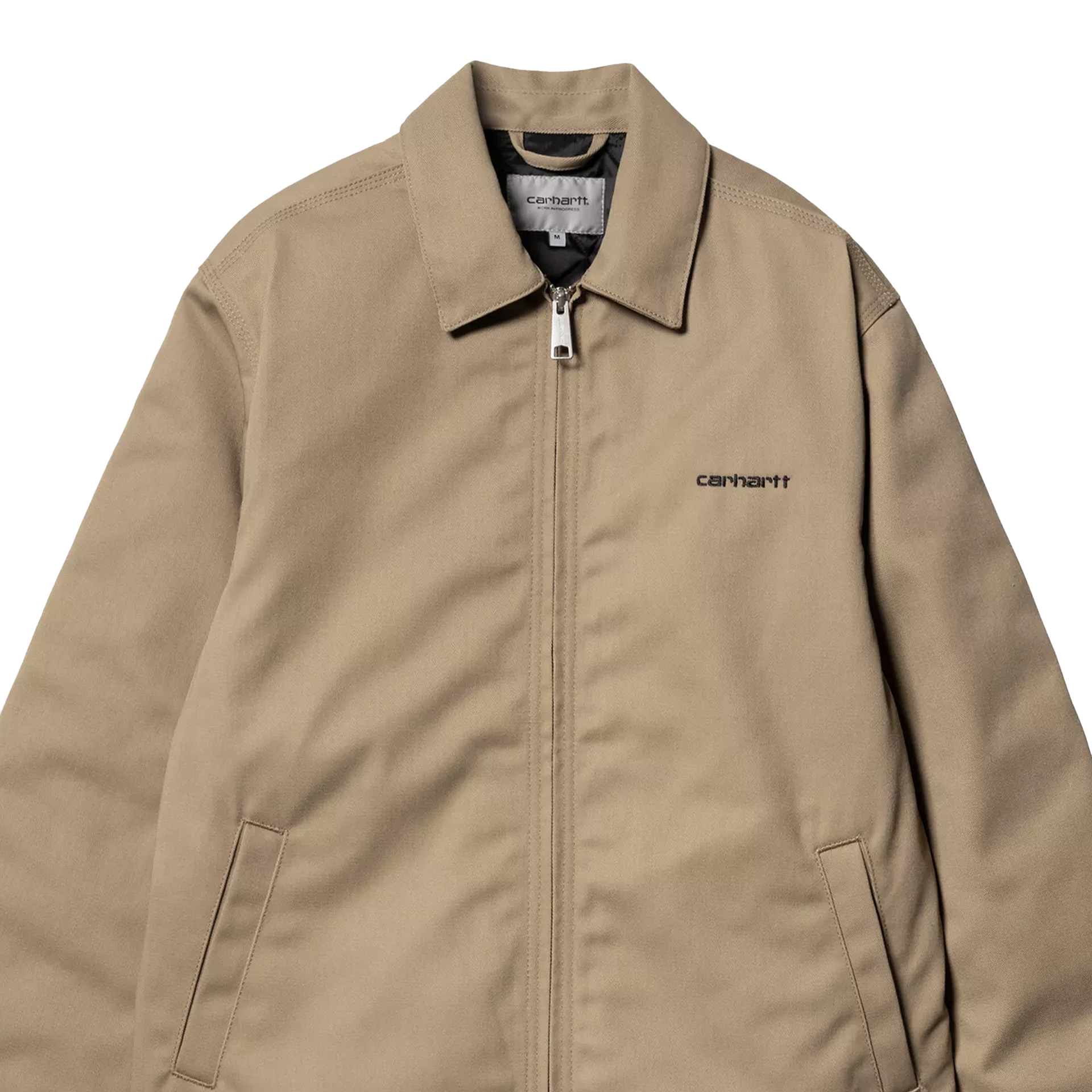 Carhartt Wip Casaco Module Script Leather Black Rigid