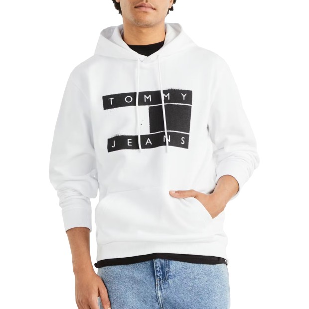 Tommy Hilfiger Tjm Reg Flag Spray Hoodie W