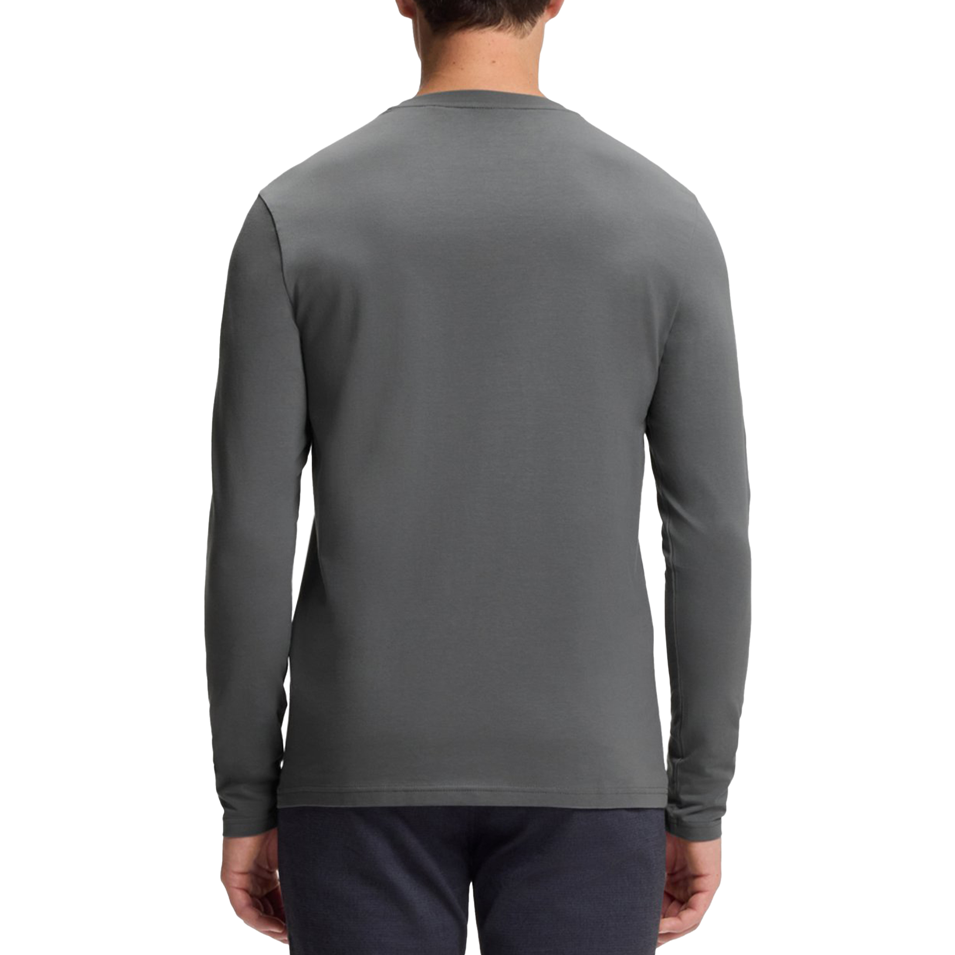 BOSS Longsleeve Tchark Open Grey