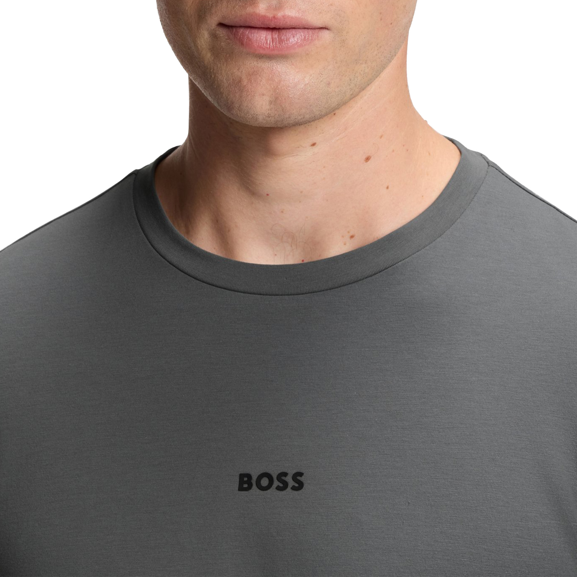 BOSS Longsleeve Tchark Open Grey