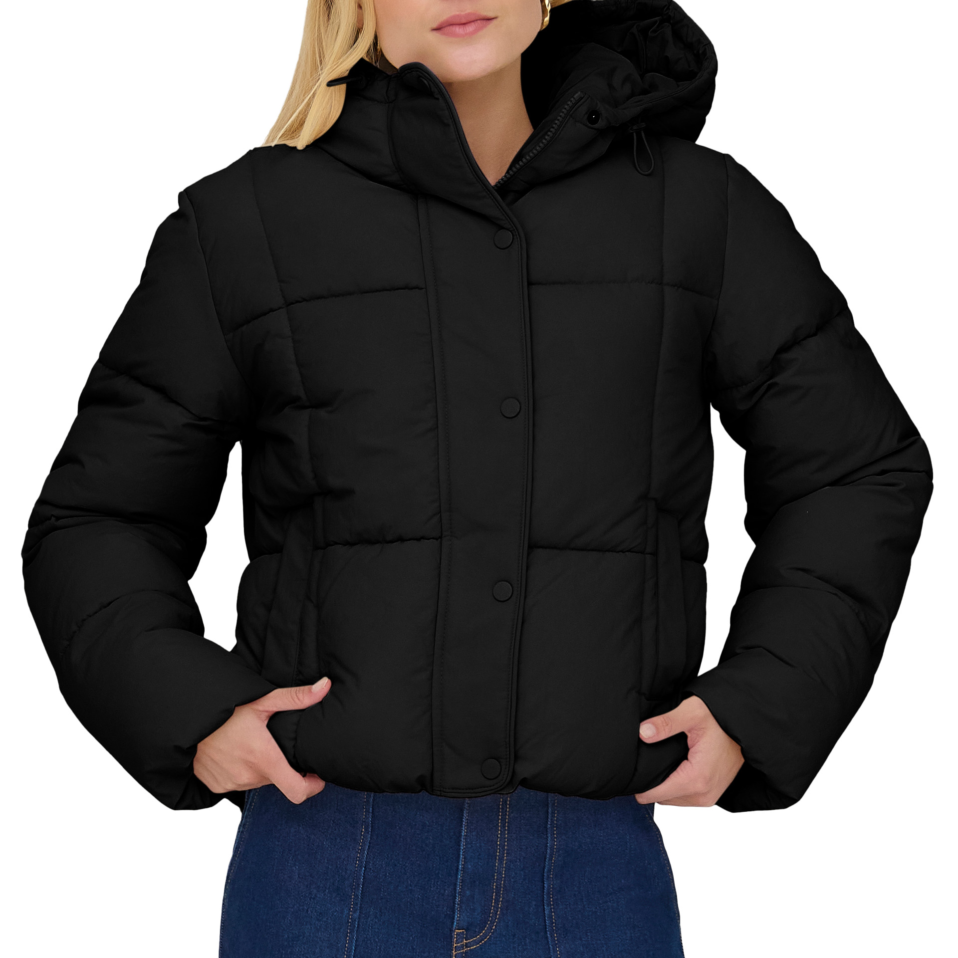 JDY Casaco Jdywonder Short Otw Sij Black