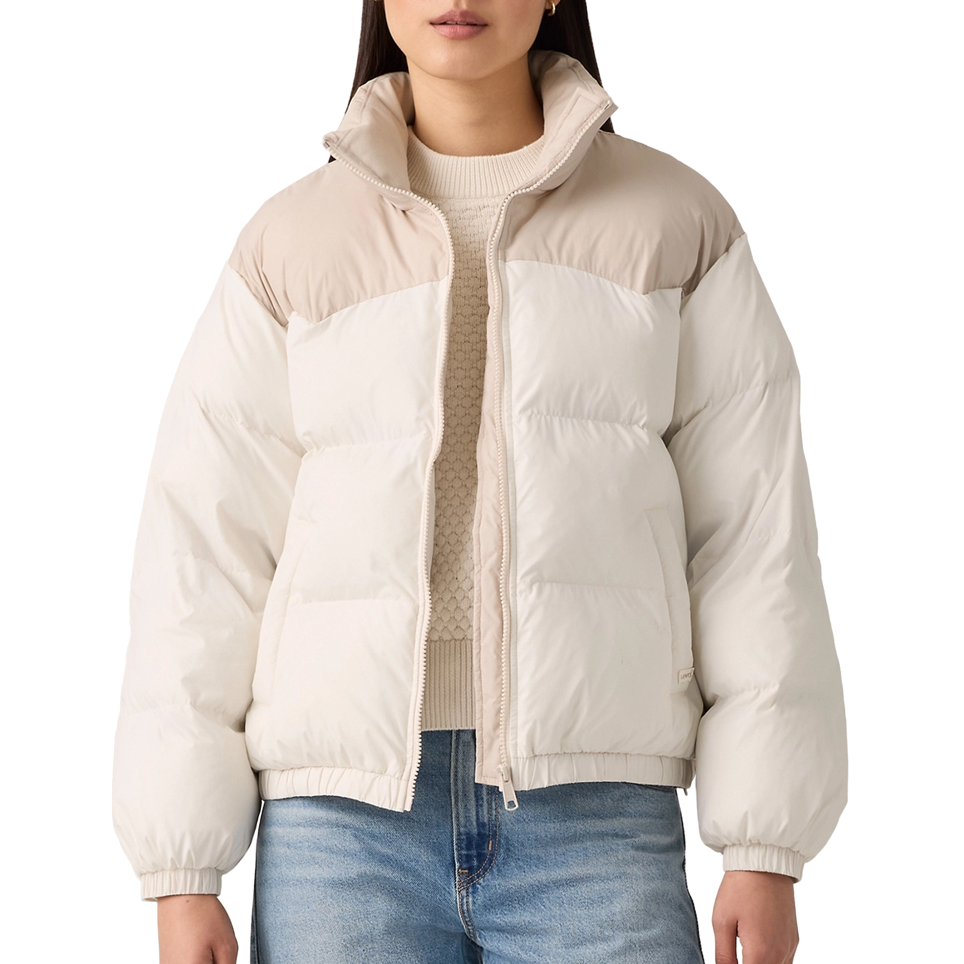 Levis Casaco Noe Western Whisper White