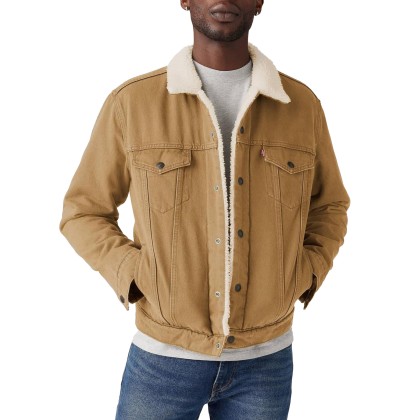 Levis Casaco Type 3 Sherpa Trucker Ermine