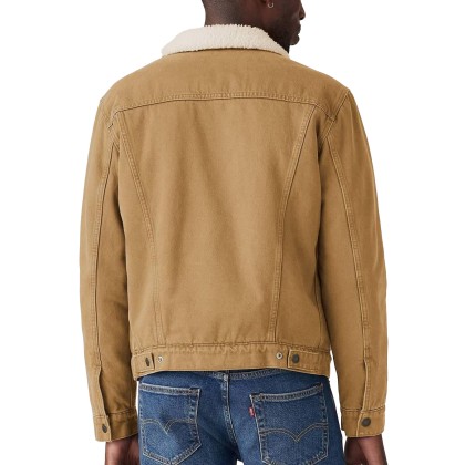 Levis Casaco Type 3 Sherpa Trucker Ermine