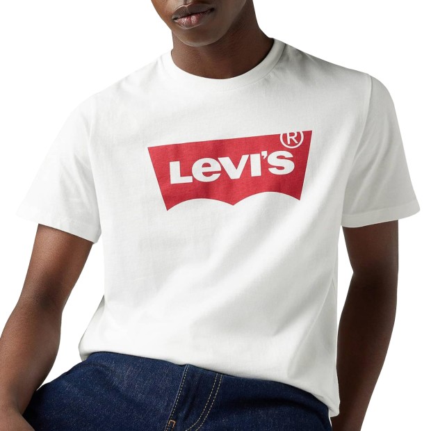 Levis T-shirt Graphic Setin Neck Hm Graphic White