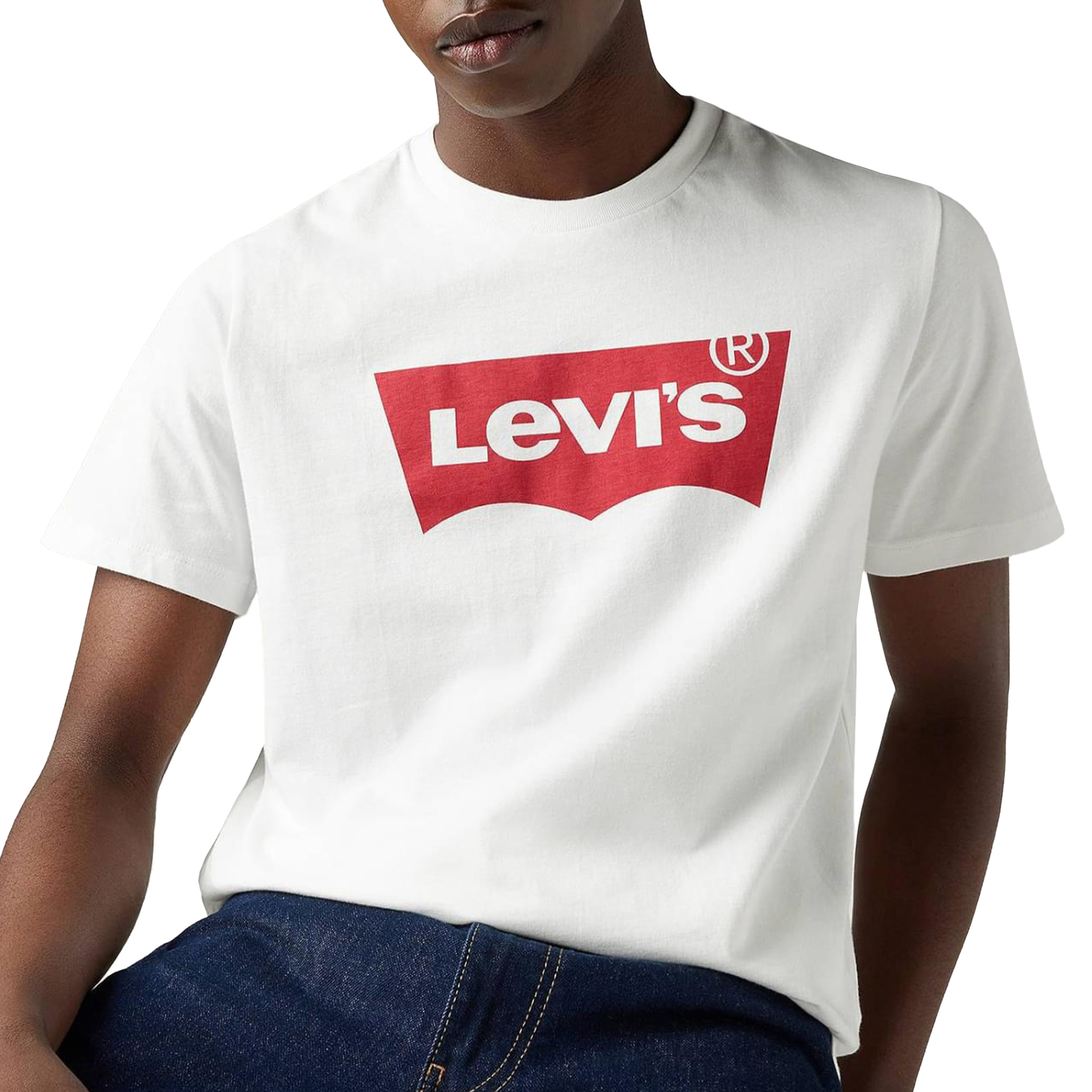 Levis T-shirt Graphic Setin Neck Hm Graphic White