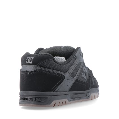 Dc Shoes Mens Stag Black/gum