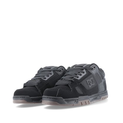 Dc Shoes Mens Stag Black/gum