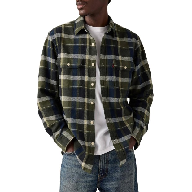 Levis Camisa Jackson Worker Medina Plaid