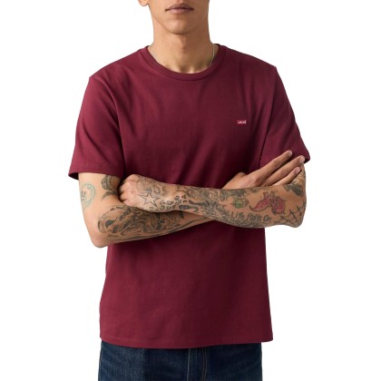 Levis T-shirt Original Hm Tawny Port