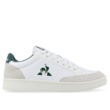 Le Coq Sportif Courtnet Optical White Trekking Green Le Coq Sportif Courtnet Optical White Trekking Green