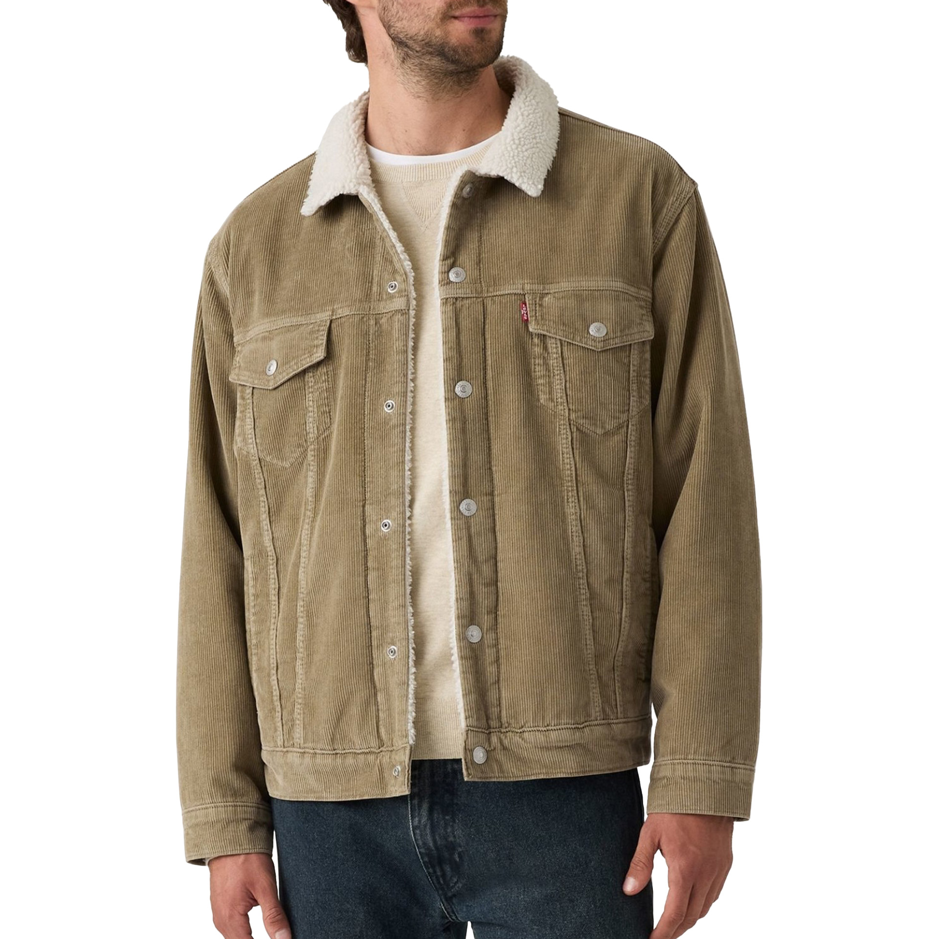 Levis Casaco Relaxed Fit Sherpa Trkr Timber