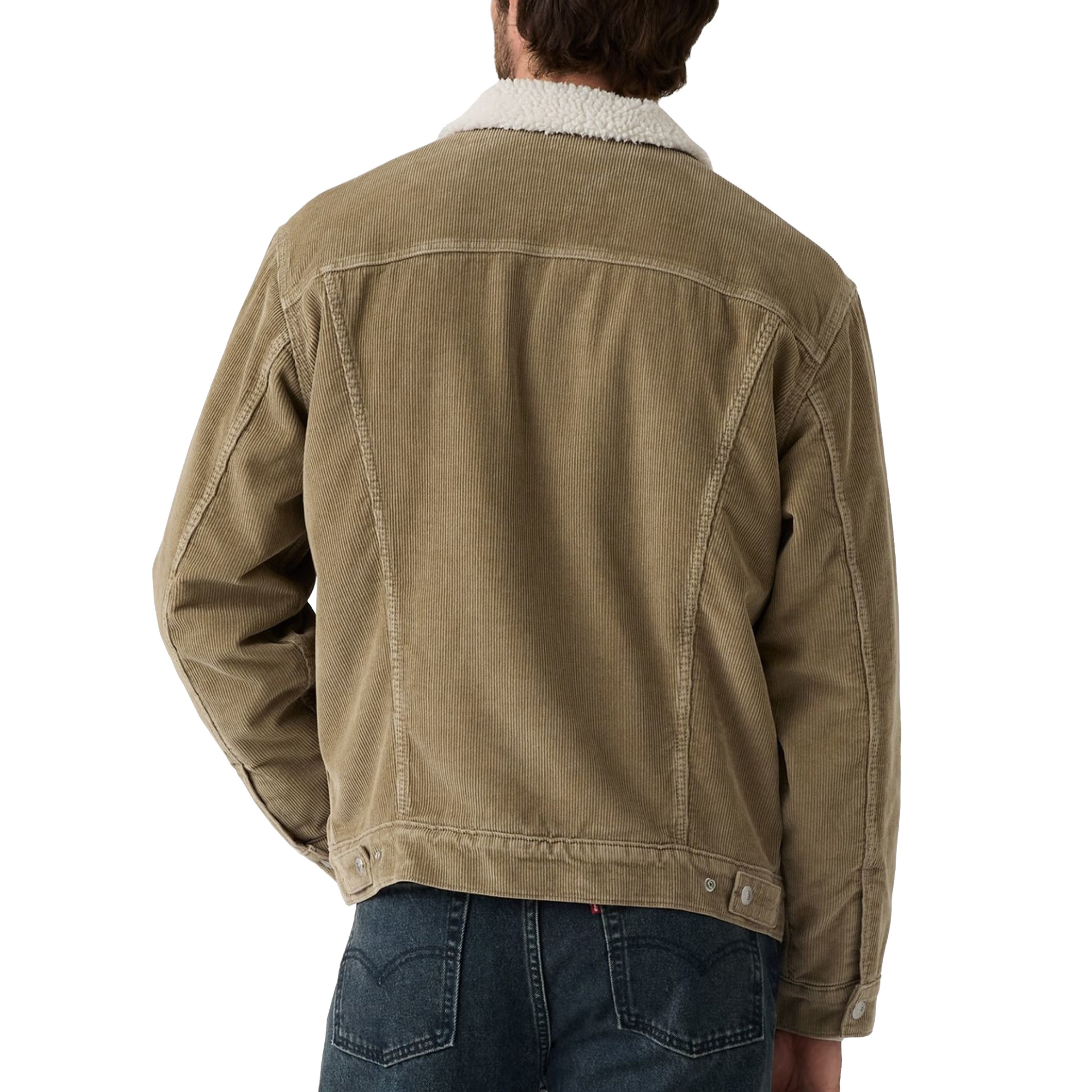 Levis Casaco Relaxed Fit Sherpa Trkr Timber