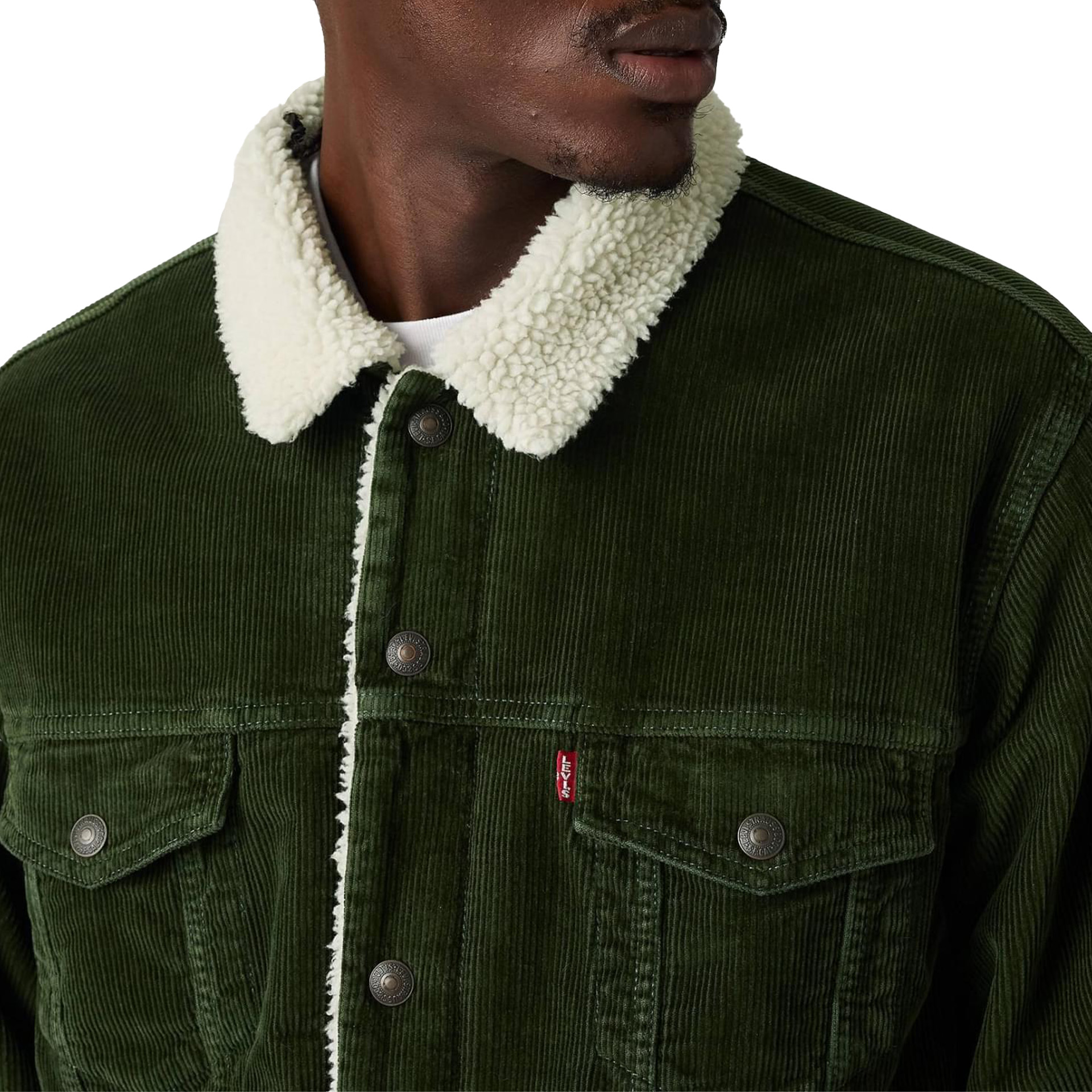 Levis Casaco Relaxed Fit Sherpa Trkr Duffel