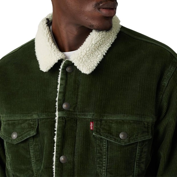 Levis Casaco Relaxed Fit Sherpa Trkr Duffel