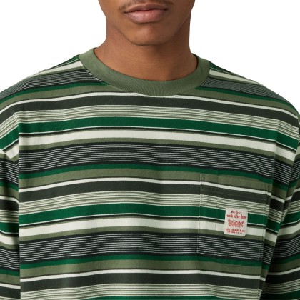 Levis T-shirt Workwear Darlin Stripe Levis T-shirt Workwear Darlin Stripe