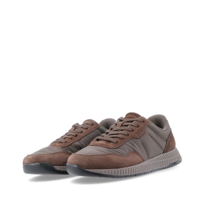 BOSS Titanium Runn Dark Brown