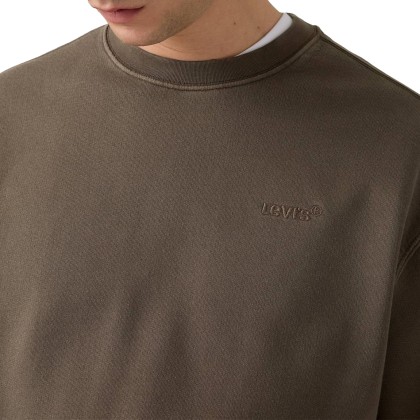Levis Sweat Authentic Crew Garment Dye Levis Sweat Authentic Crew Garment Dye
