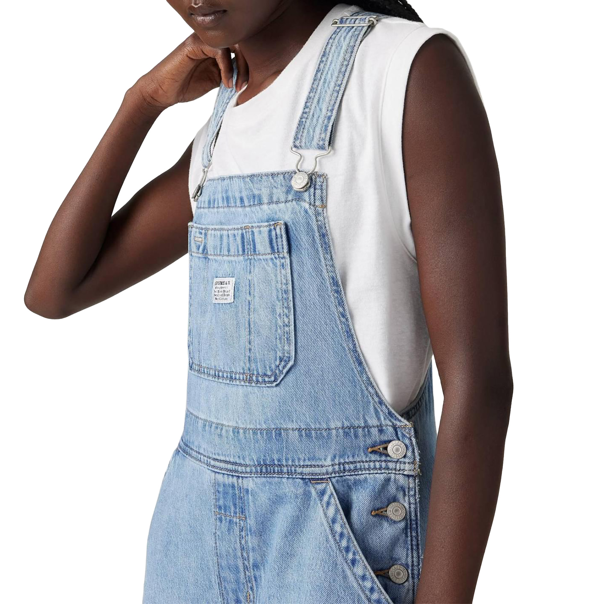 Levis Macacão Overall Invested Indigo Ove