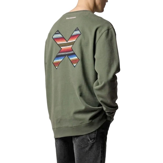 Blue Banana Sweat Khaki Classic