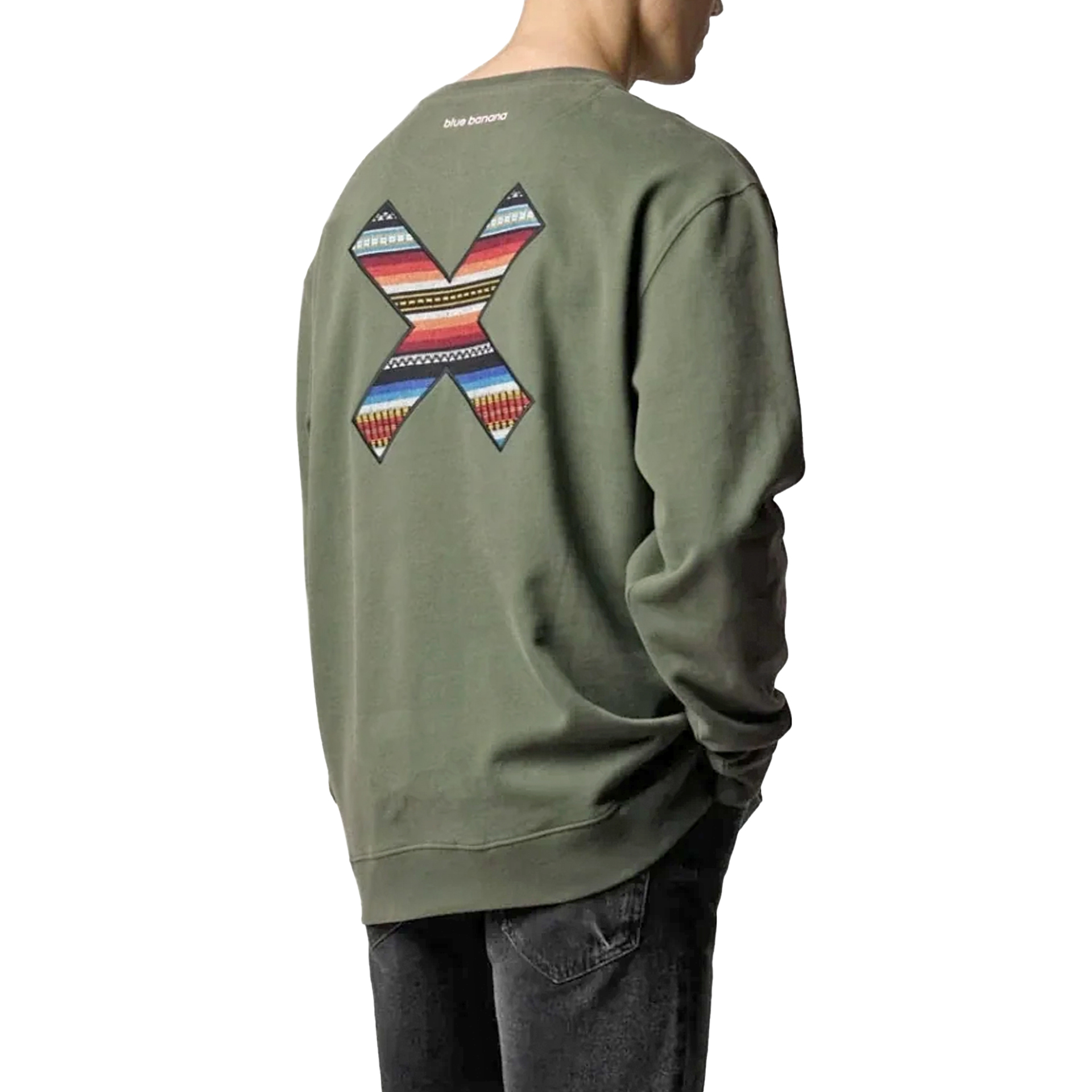 Blue Banana Sweat Khaki Classic