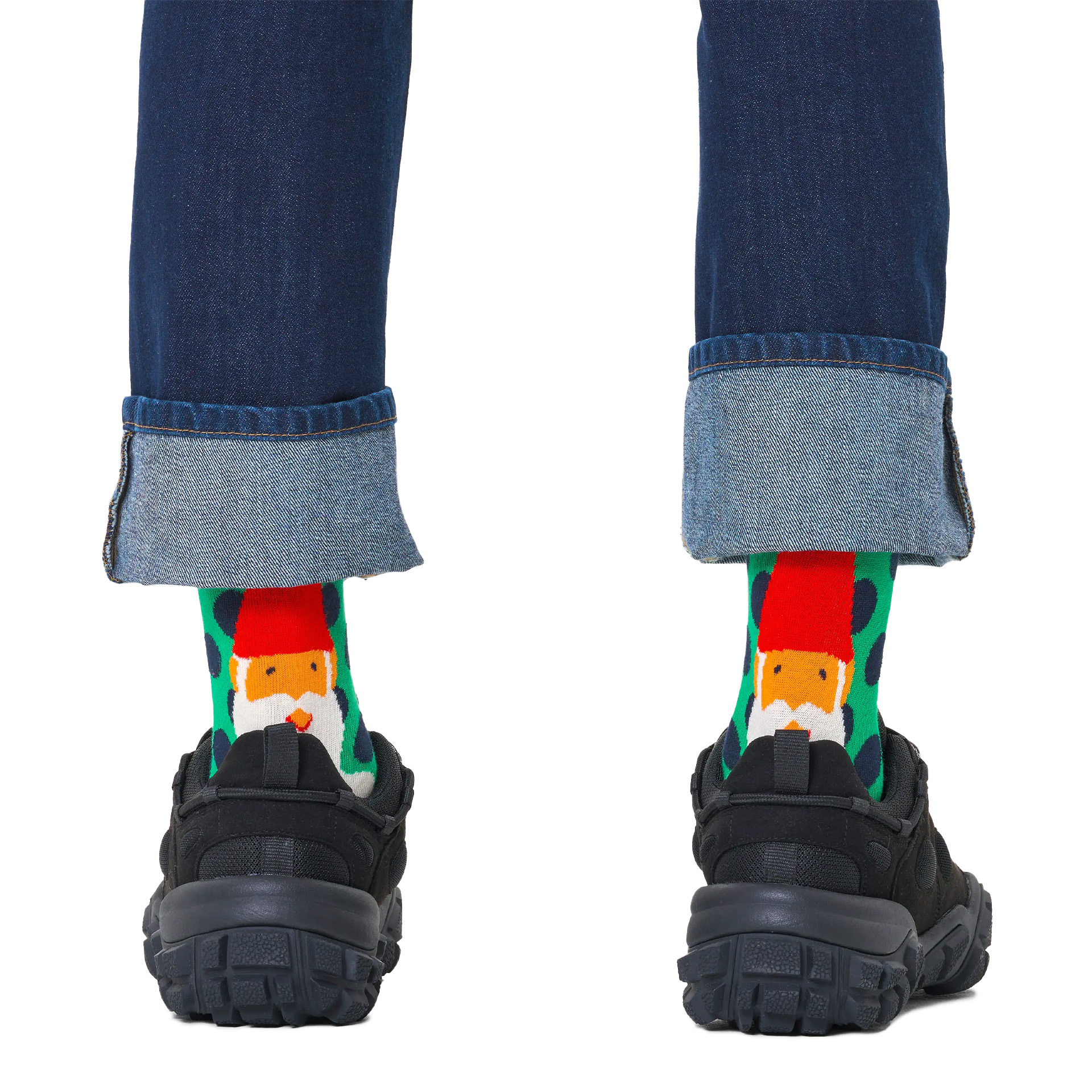 Happy Socks Santa s Beard Sock Verde