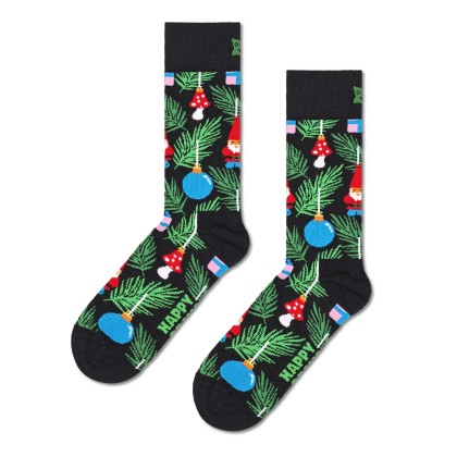 Happy Socks Christmas Tree Decoration Sock Preto