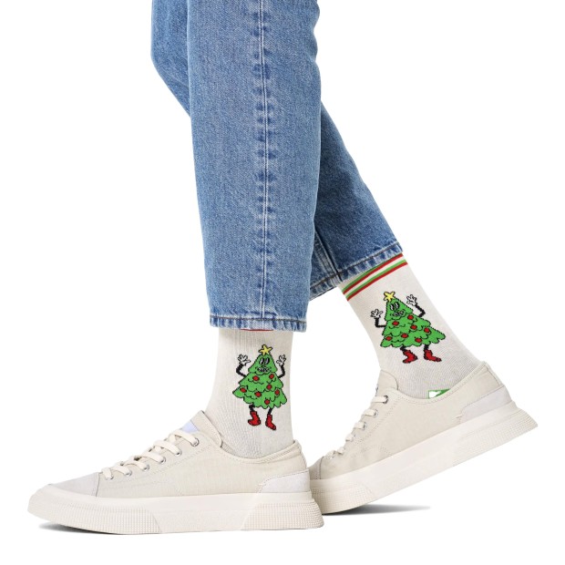 Happy Socks Happy Tree Sock Branco