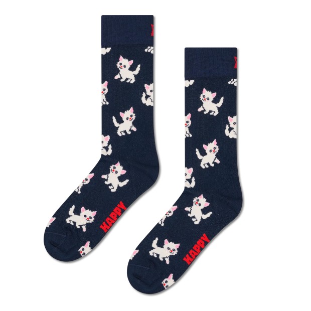 Happy Socks Kitten Sock Marinho