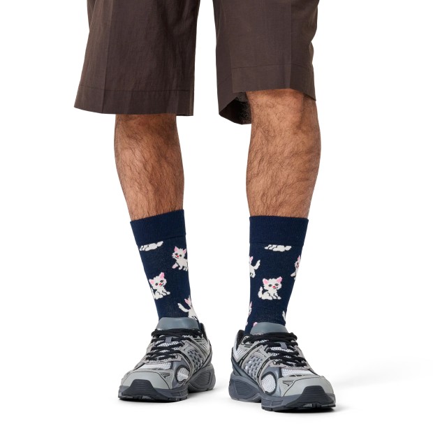 Happy Socks Kitten Sock Marinho