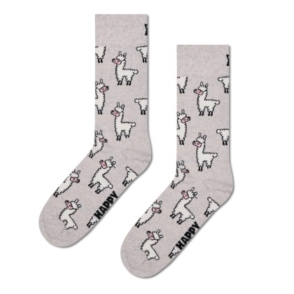 Happy Socks Llama Sock Cinza