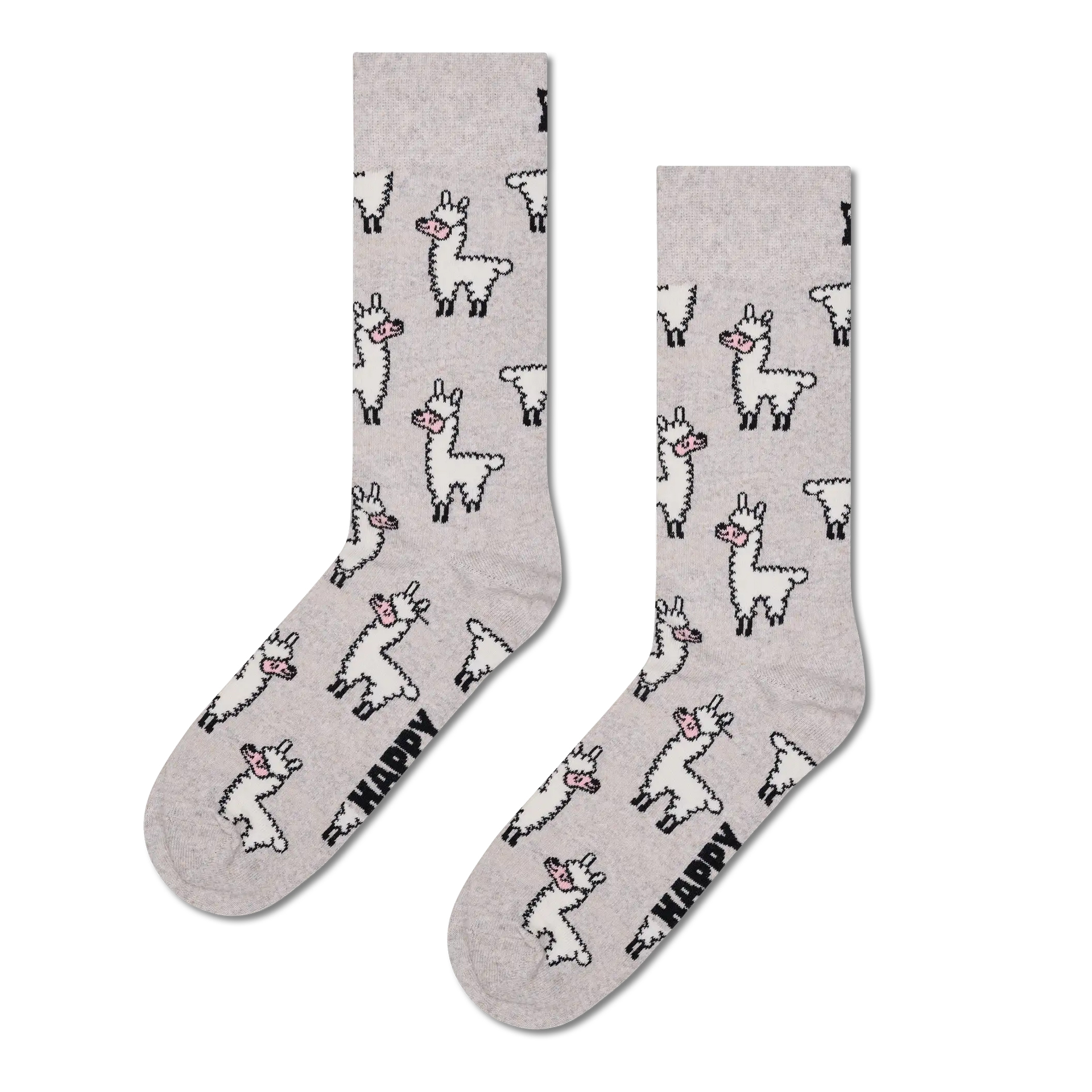 Happy Socks Llama Sock Cinza