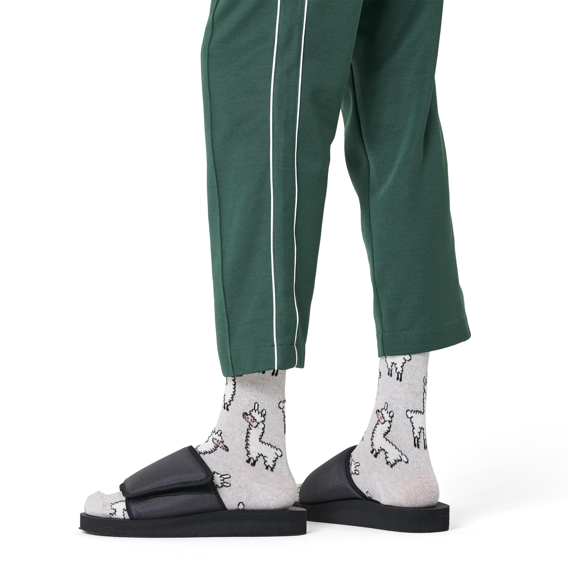 Happy Socks Llama Sock Cinza