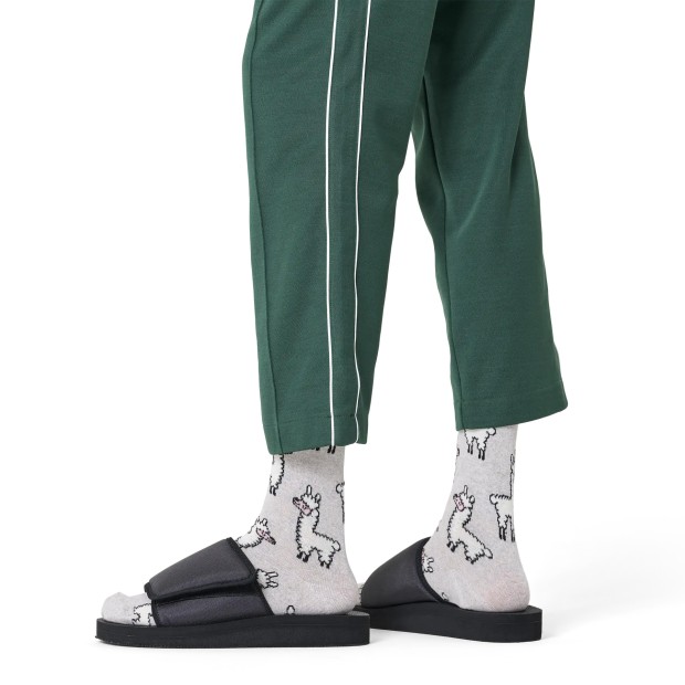 Happy Socks Llama Sock Cinza