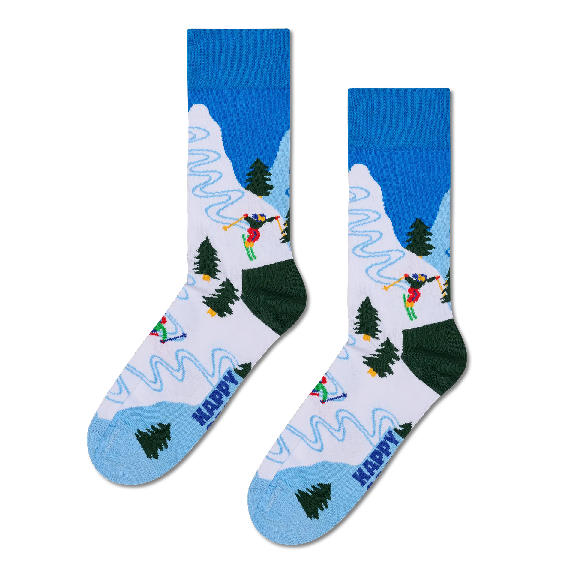 Happy Socks Slalom Sock Branco