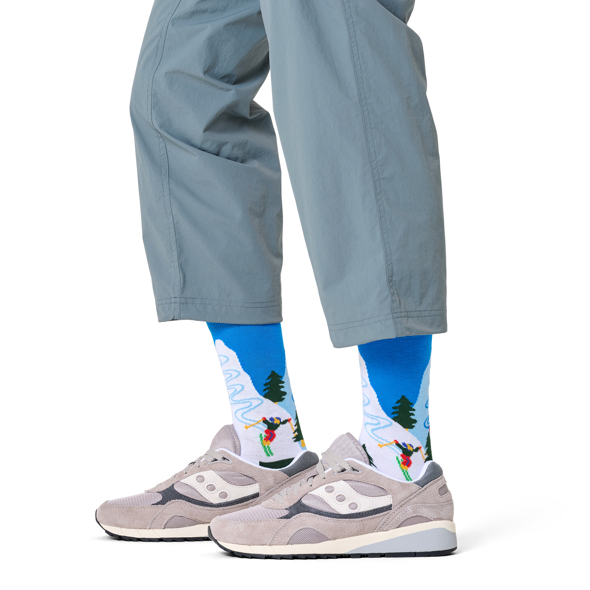 Happy Socks Slalom Sock Branco