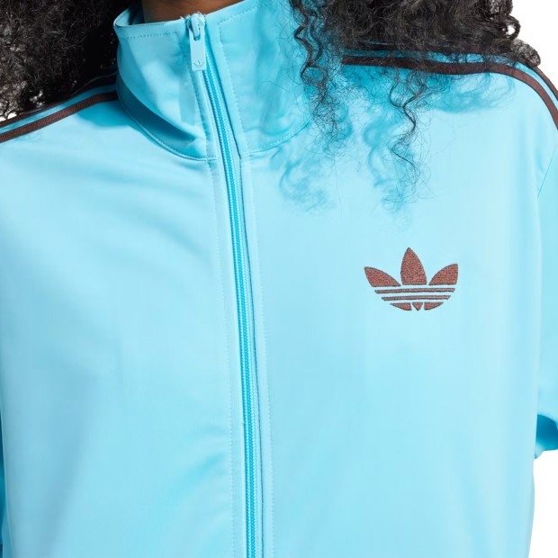 adidas Originals Casaco Firebird Adicolor Blue Glow / Auburn