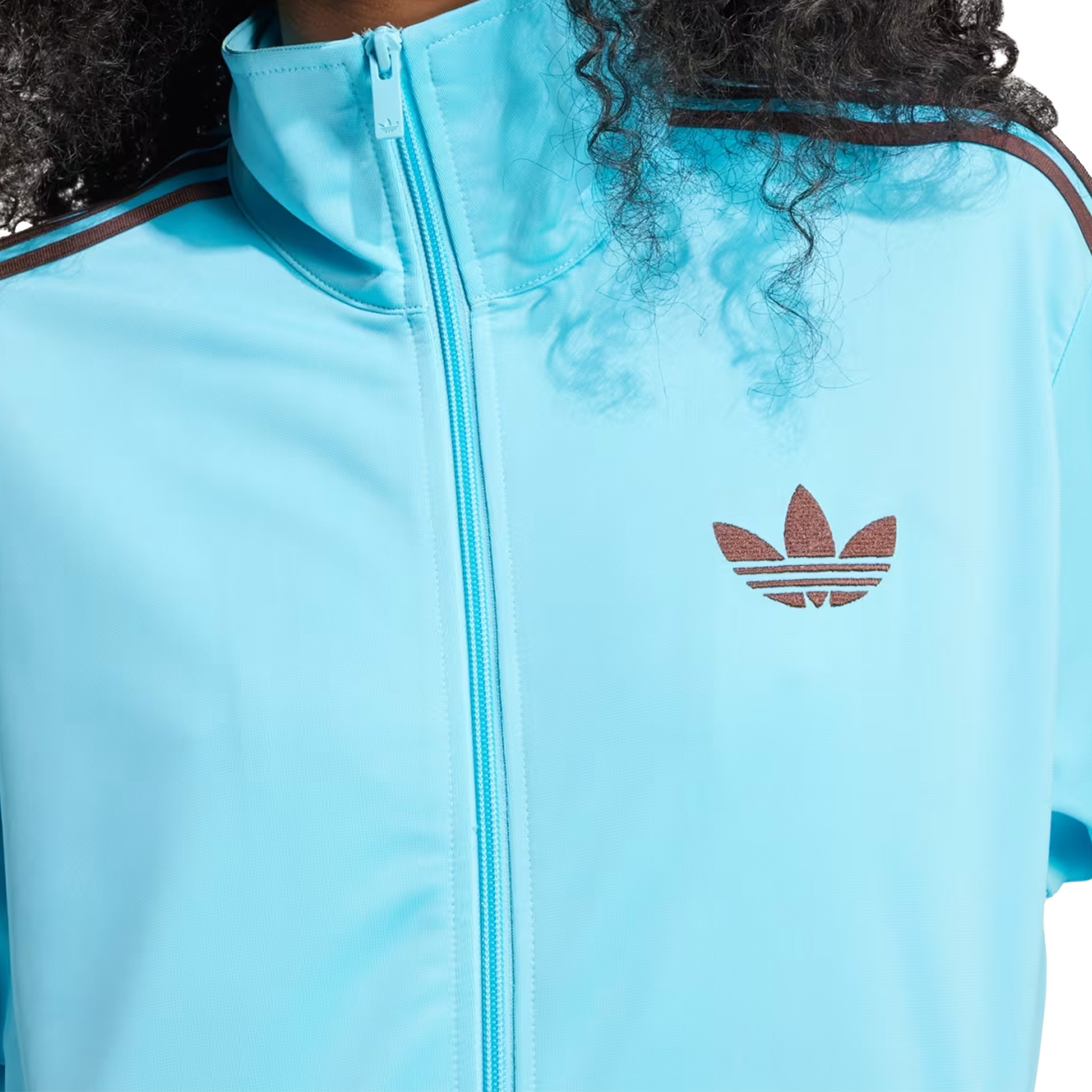 adidas Originals Casaco Firebird Adicolor Blue Glow / Auburn