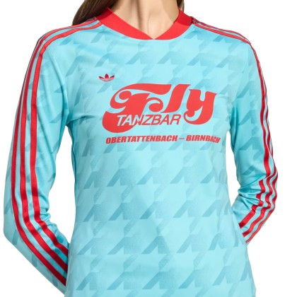 adidas Originals Camisola Footie Blue Glow adidas Originals Camisola Footie Blue Glow