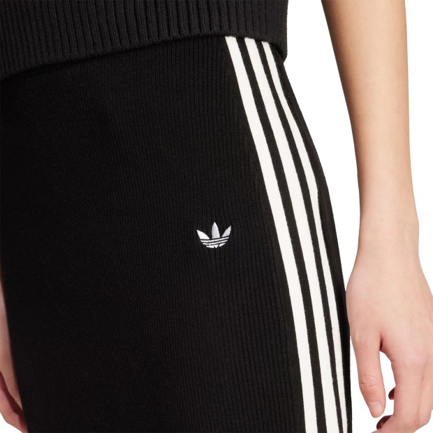 adidas Originals Saia De Malha 3-Stripes Adicolor Black