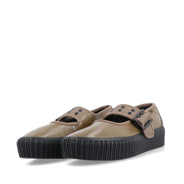 Vans Mary Jane Creeper Patent Sepia