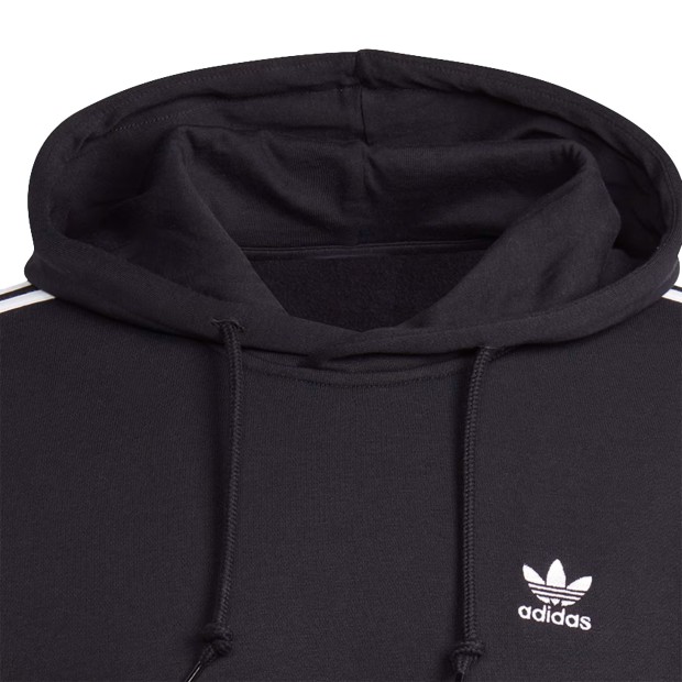 Adidas 3-stripes Hoody Black