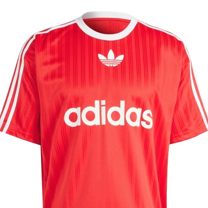 adidas Originals T-Shirt Adicolor Poly T Better Scarlet / White