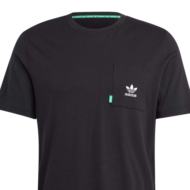 Adidas T-shirt Ess + Tee H Black Noir