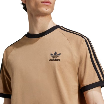 adidas Originals T-Shirt 3-Stripes Adicolor Classics Cardboard / Black