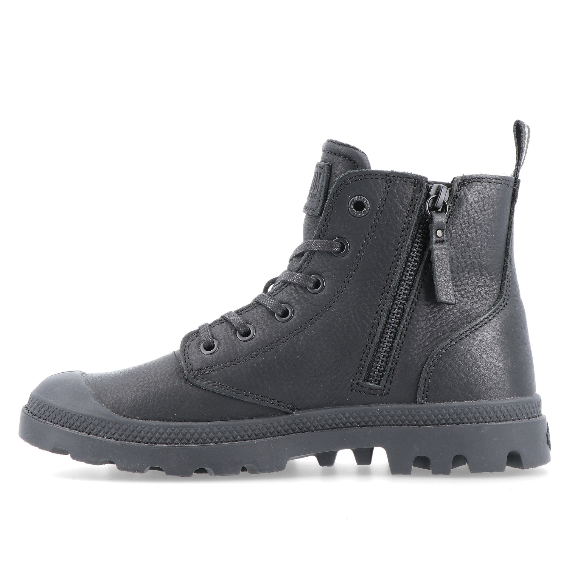 Palladium Pampa Zip Lth Ess Black